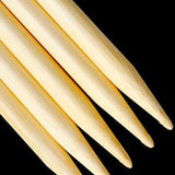 ChiaoGoo - Bamboo Double Point (Natural) 15cm (6")