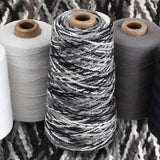 Ashford Caterpillar Cotton Monochrome (408) 