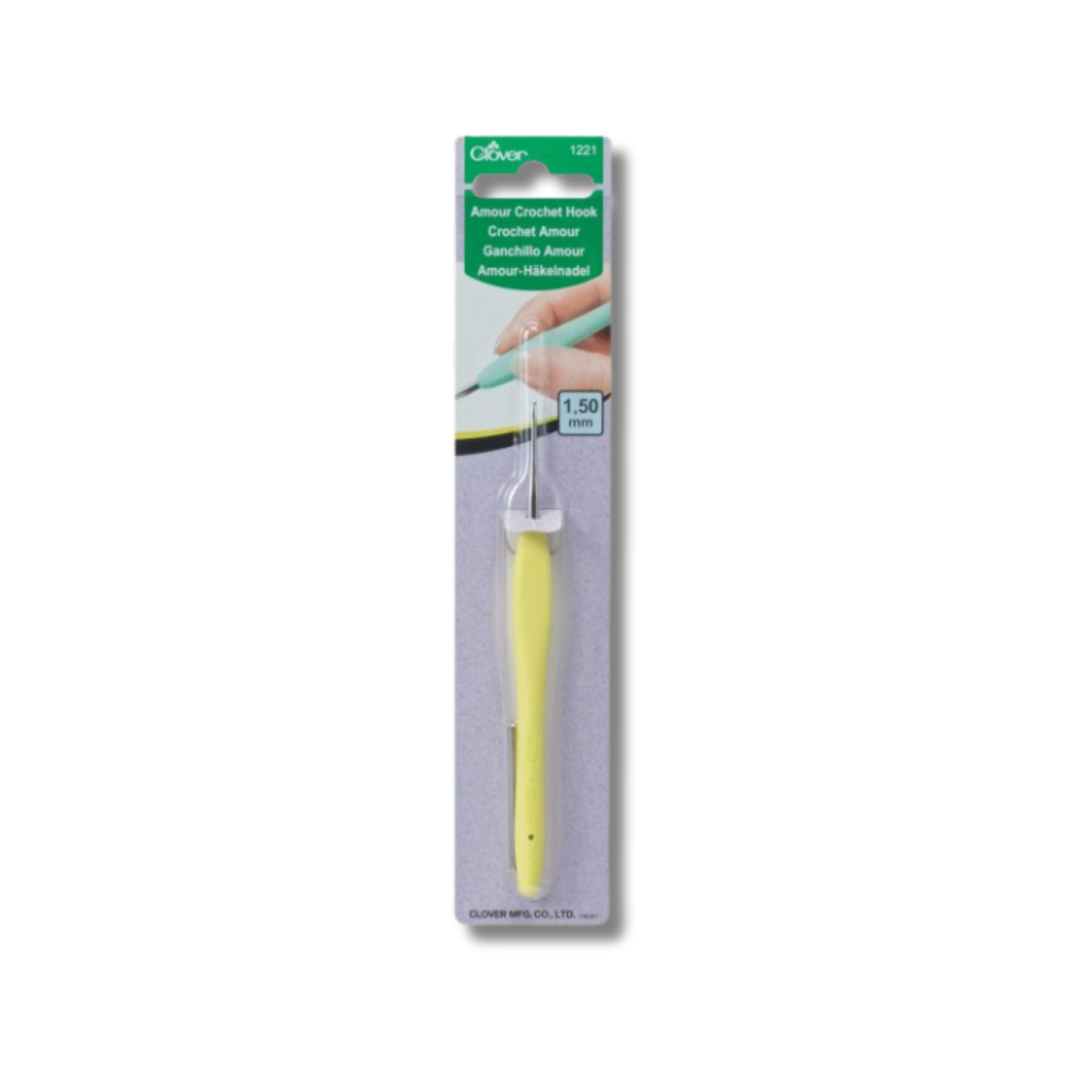 Clover Amour Crochet Hook 1.5 mm 