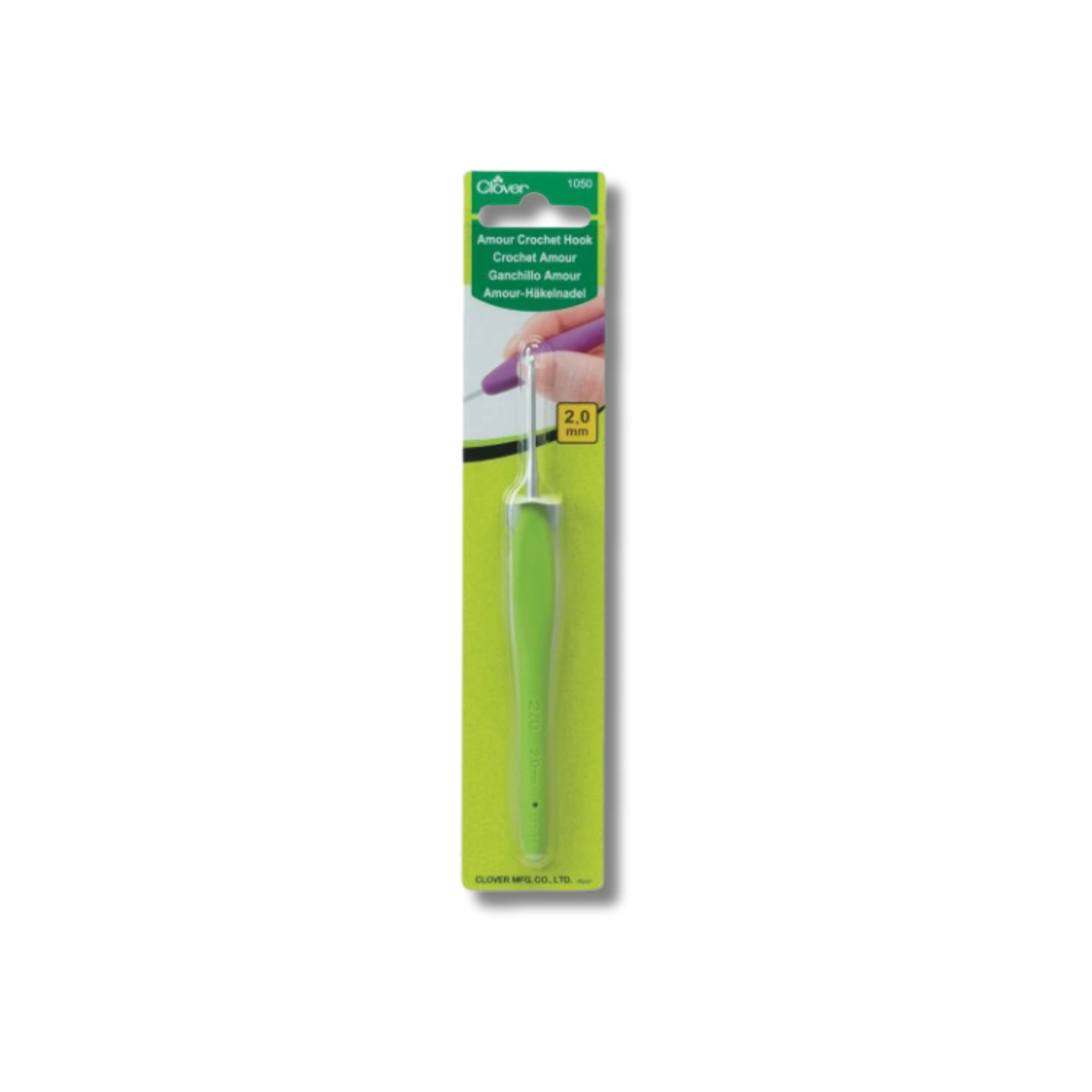 Clover Amour Crochet Hook 2 mm 
