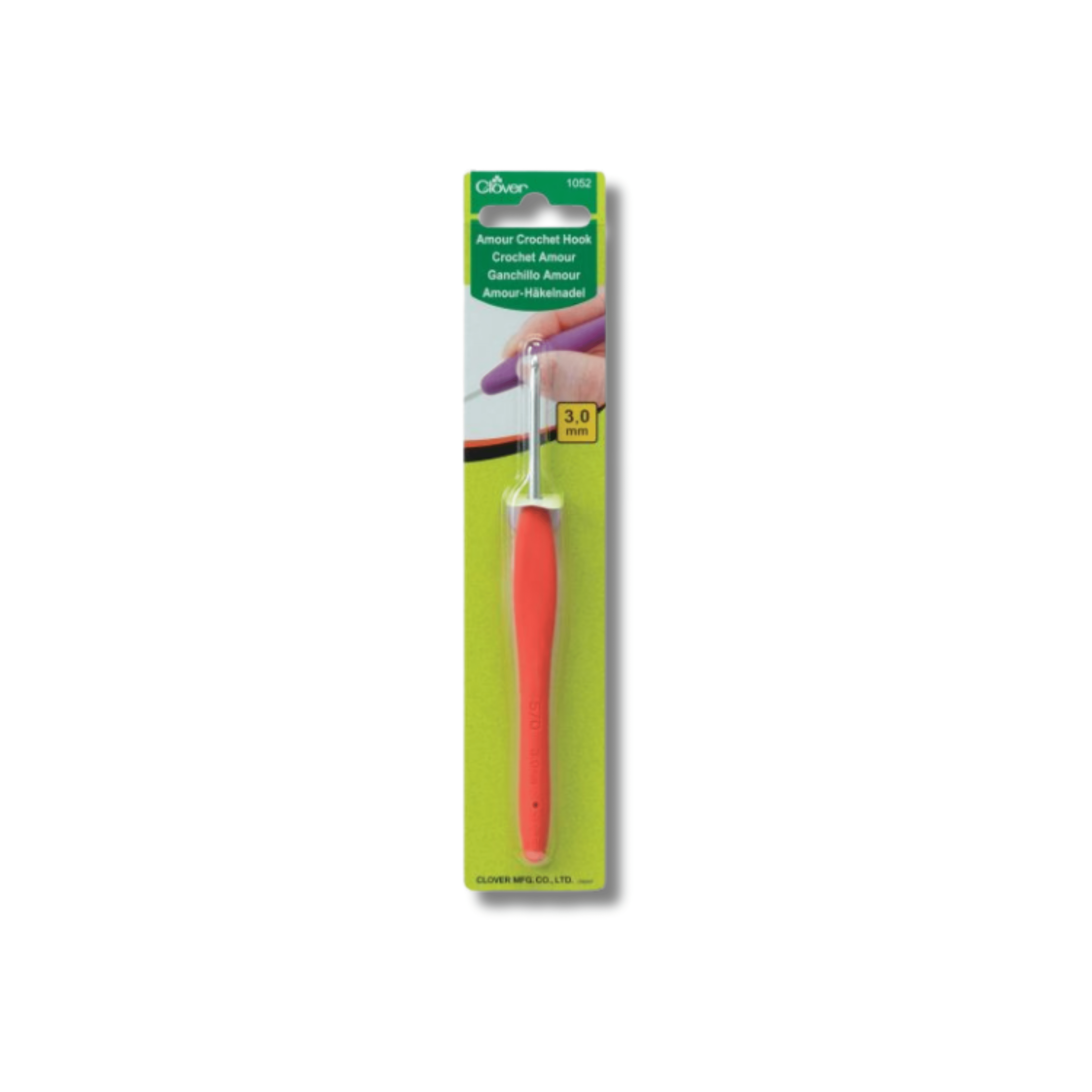 Clover Amour Crochet Hook 3 mm 