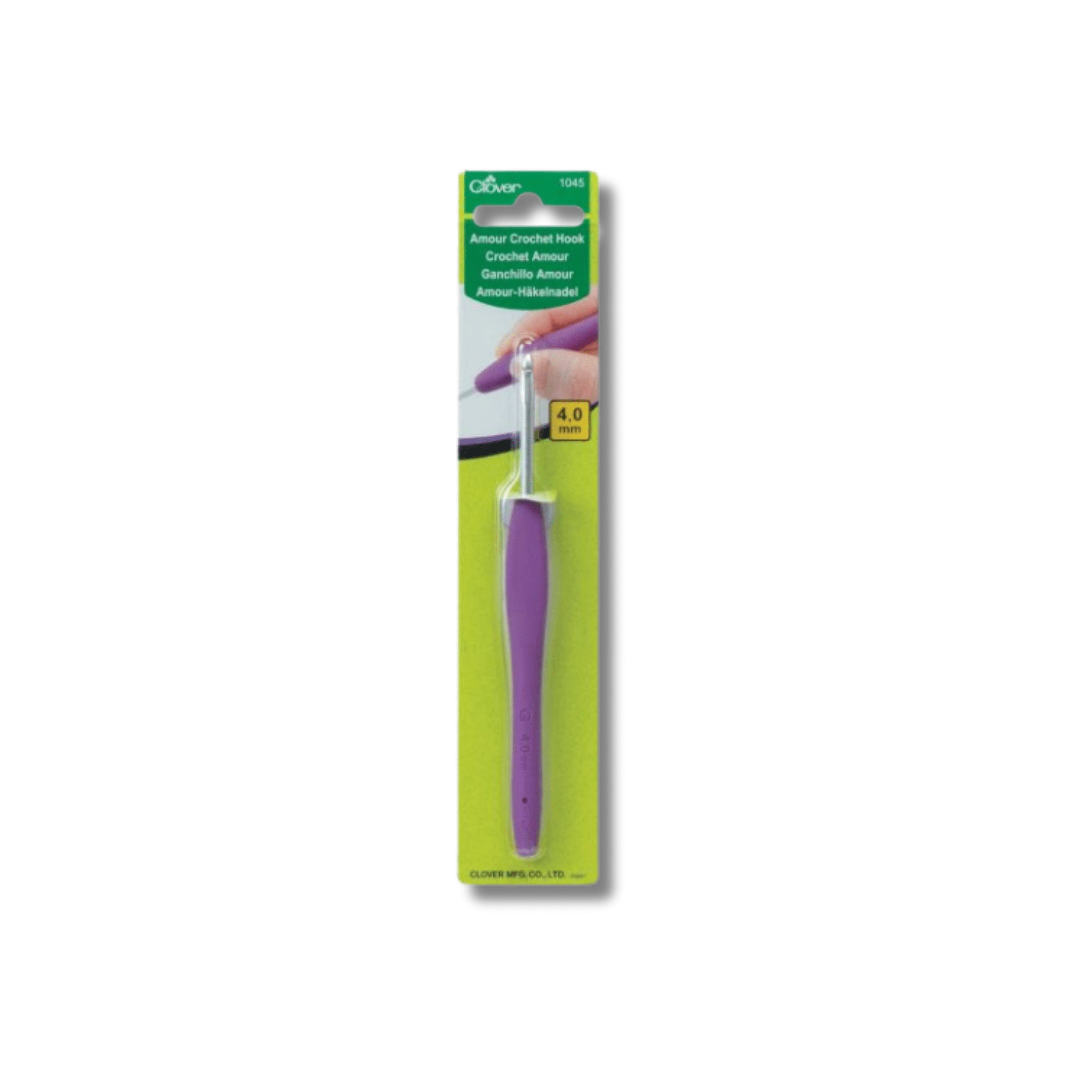 Clover Amour Crochet Hook 4.0 mm 