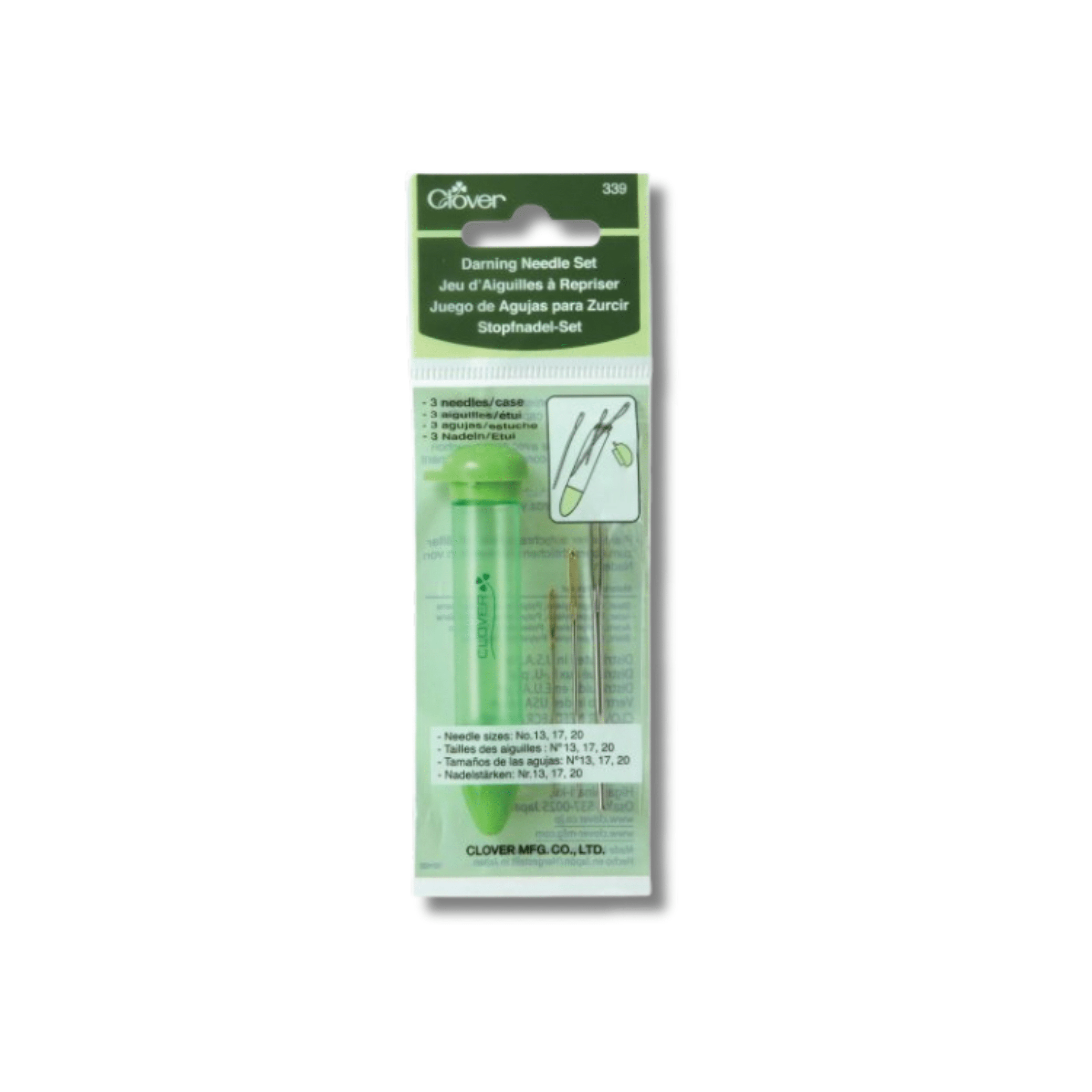 Clover Darning Needles Set - Green  