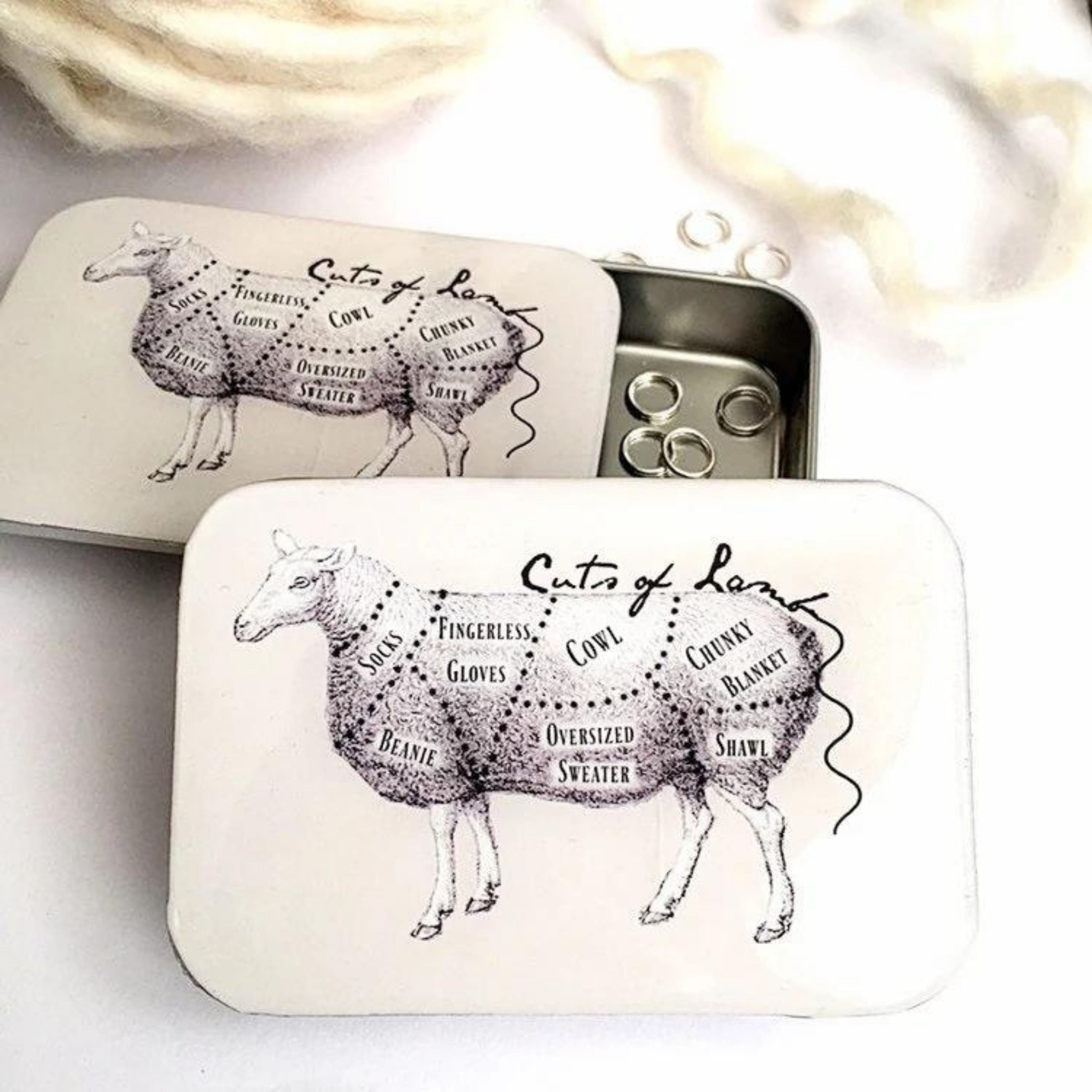 Firefly Notes Stitch Marker Tins Cuts of lamb Large