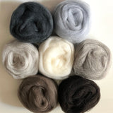 Ashford Corriedale Sliver Pack - Neutral