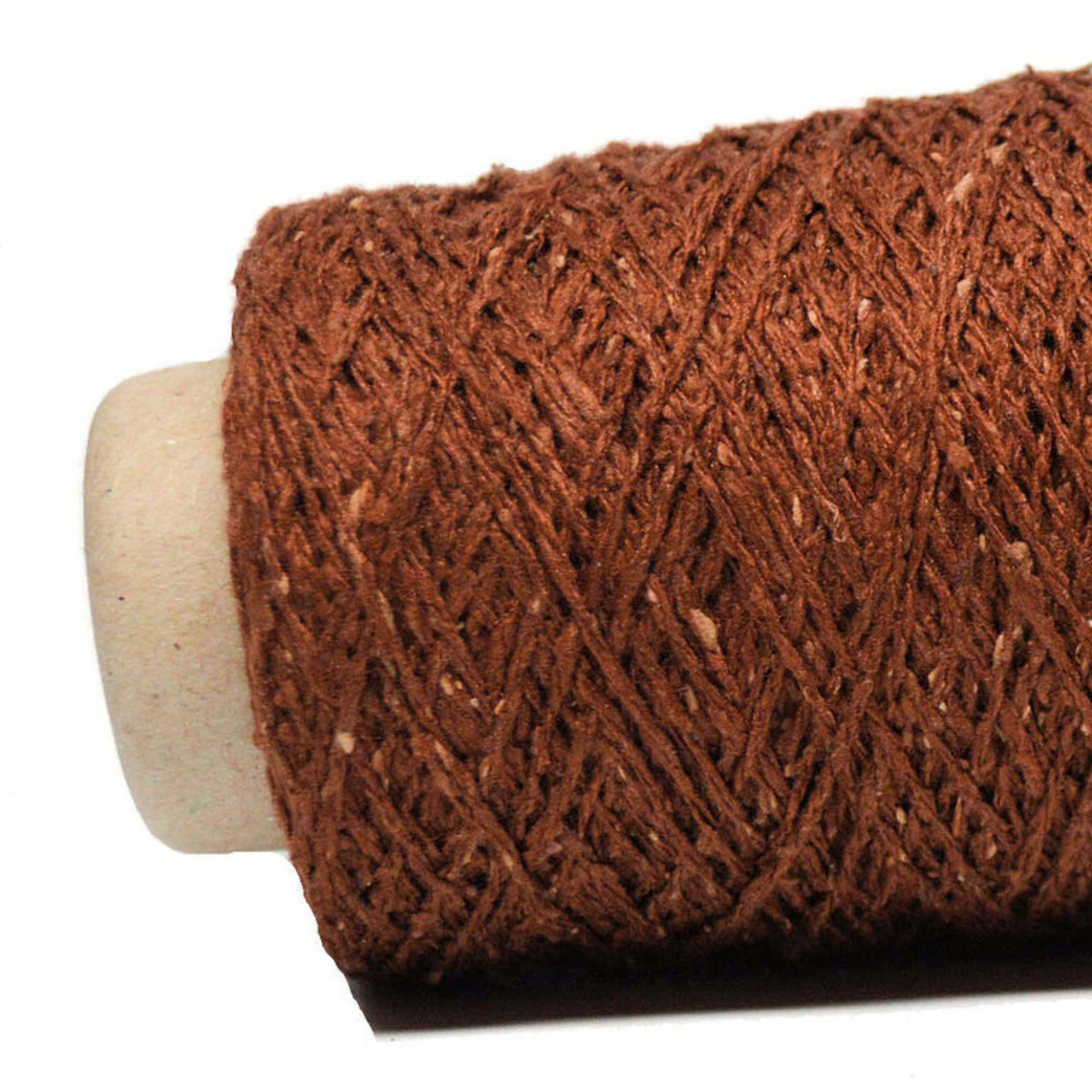 ITO Kinu 100% Silk Weaving & Knitting Yarn 364 Brick 