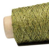 ITO Kinu 100% Silk Weaving & Knitting Yarn 373 Cam Green 