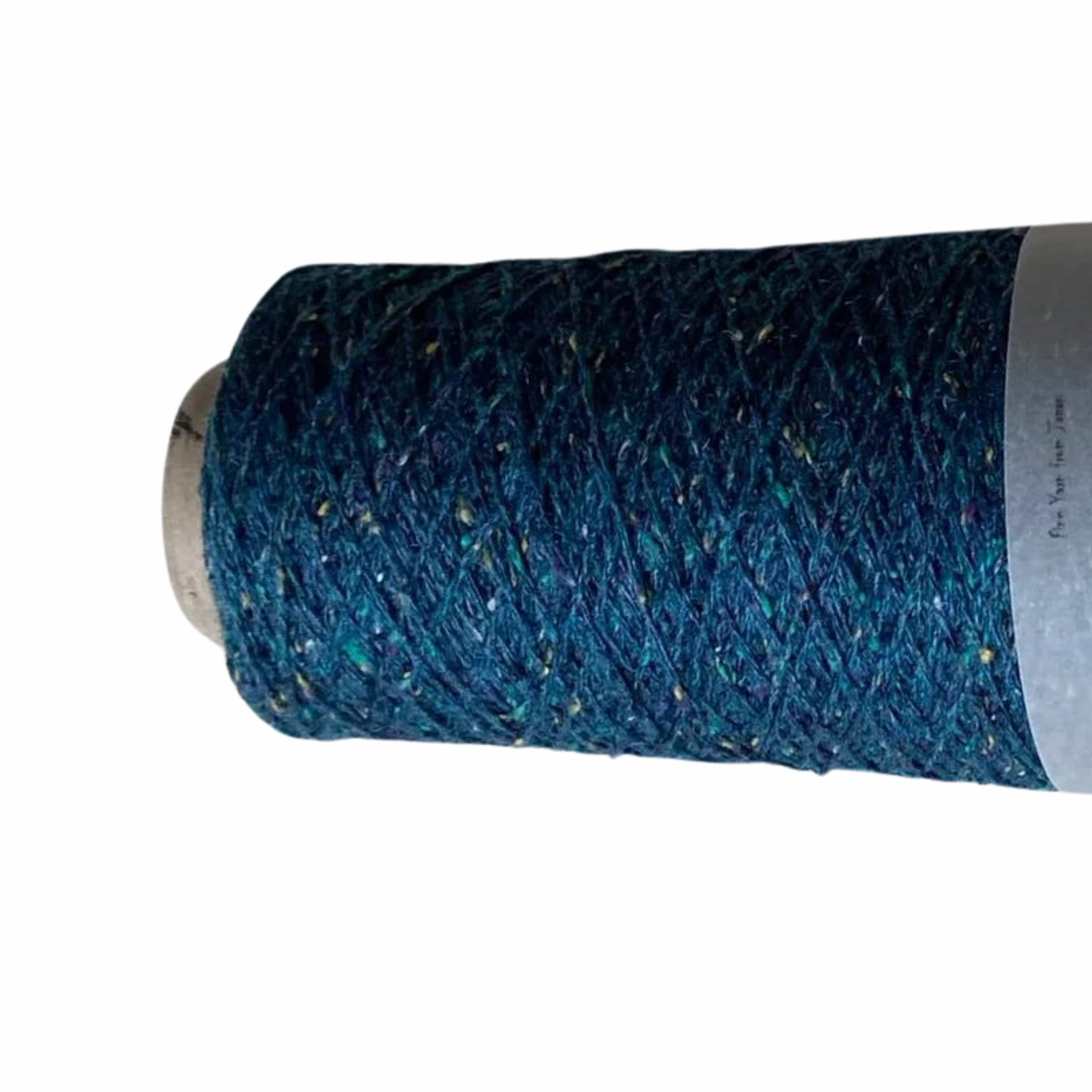 ITO Kinu 100% Silk Weaving & Knitting Yarn 380 Denim 