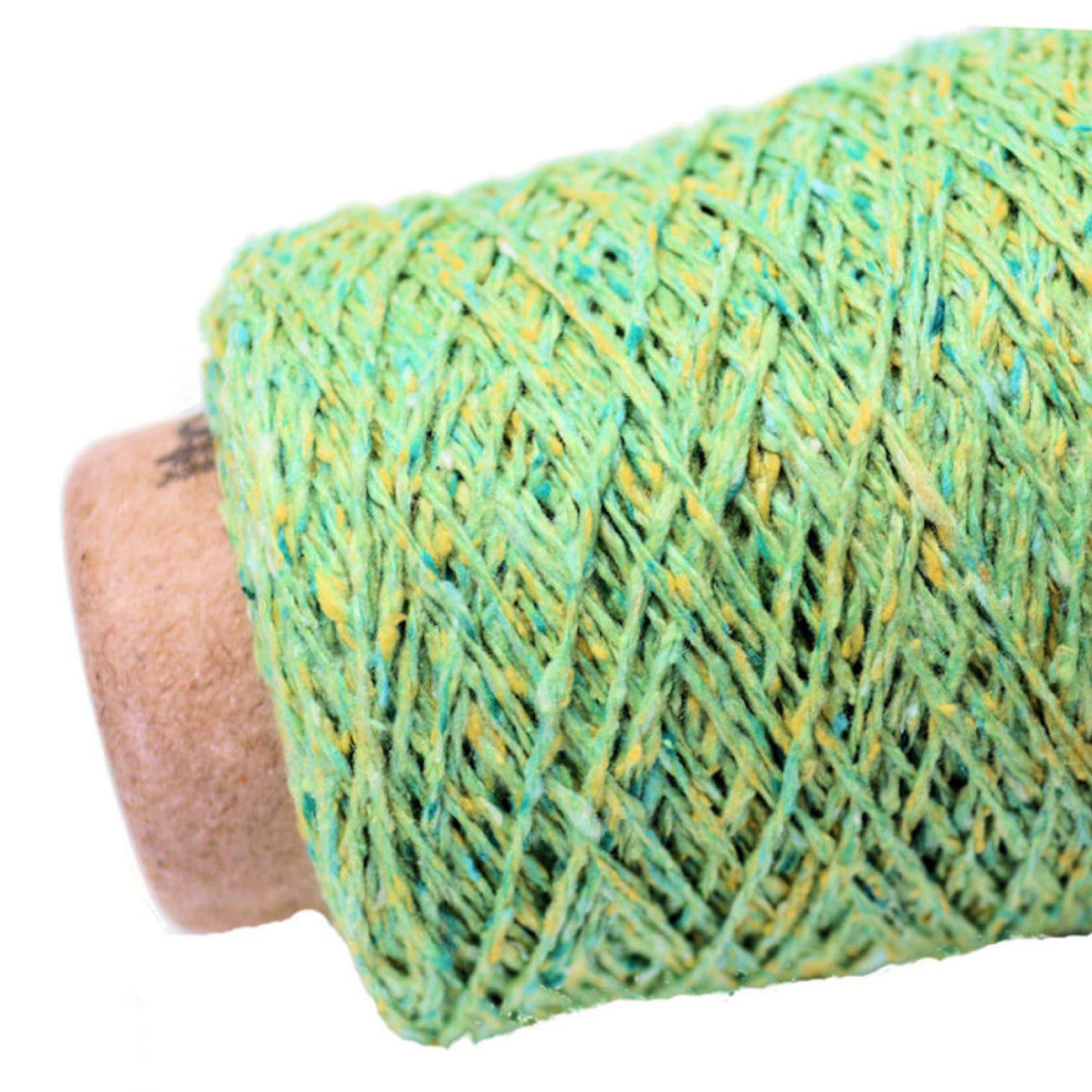 ITO Kinu 100% Silk Weaving & Knitting Yarn 395 Grass 