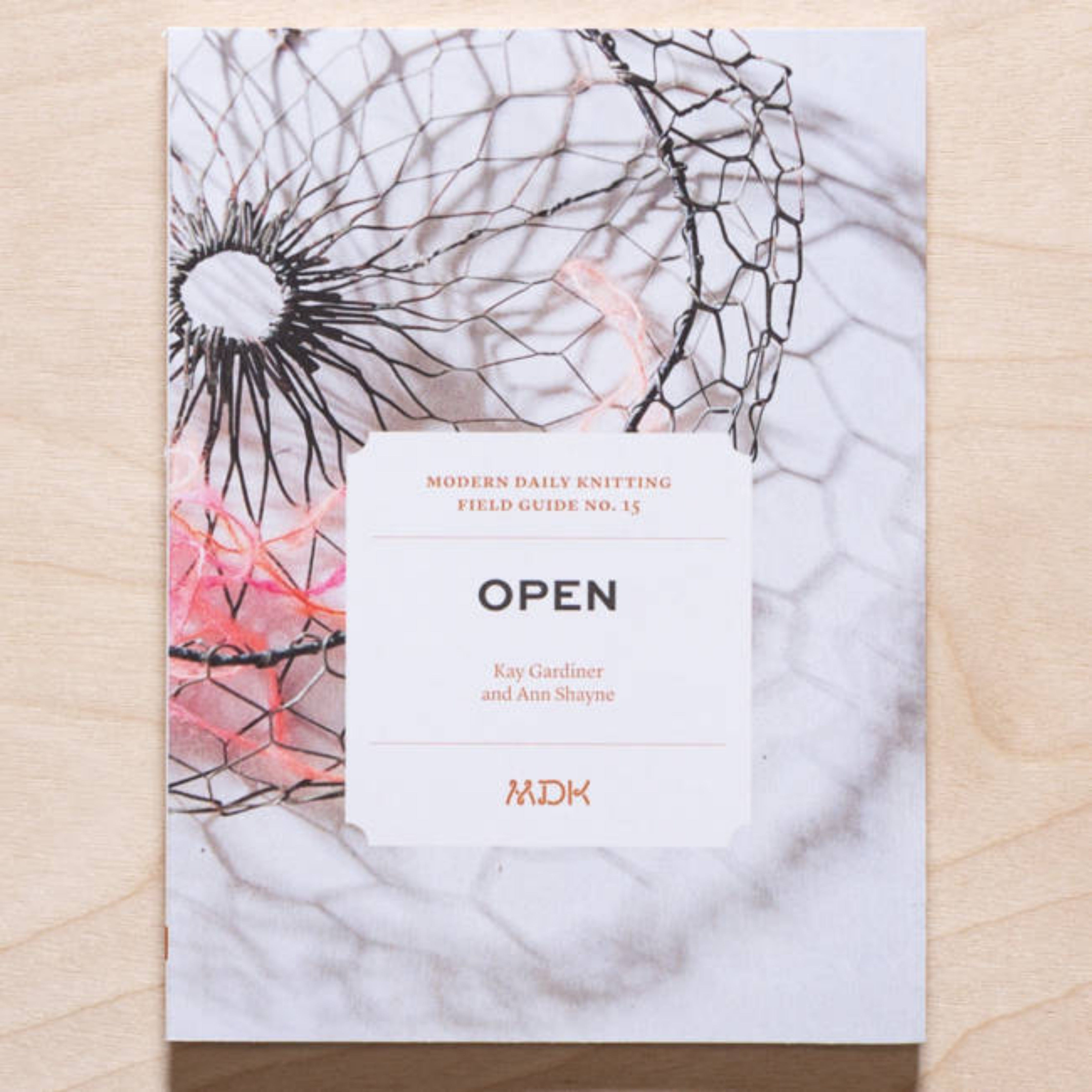 Modern Daily Knitting Field Guides No. 15: Open
